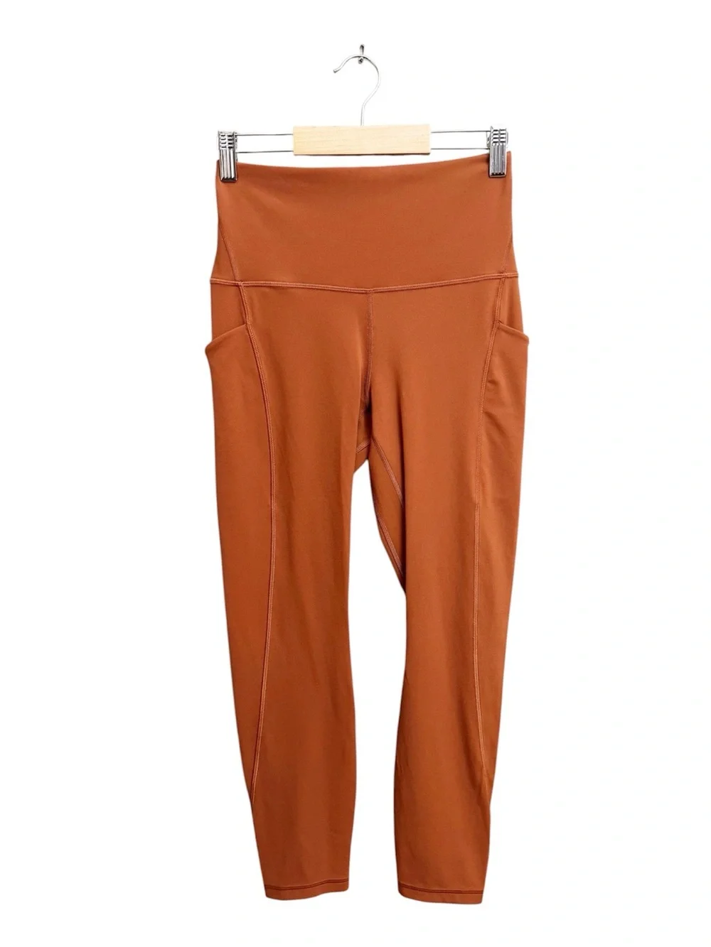 Lululemon Align High Rise Pants with Pockets Leggings Sable Orange